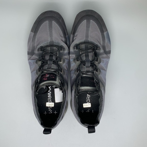Nike Air VaporMax 2019 Black Grey Blue Running Shoes AR6631-001 Men\'s Sz 11.5 main image 6